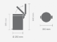 Dimensions-Pedal-Bin-Silent-12L.png item