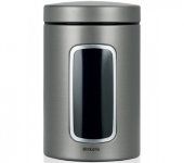 Контейнер для сыпучих продуктов с окном, 288425, Brabantia Контейнер для сыпучих продуктов с окном, 288425, Brabantia