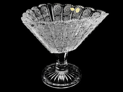 Салатник на ножке 24.5 см, хрусталь, Aurum Crystal s.r.o. item