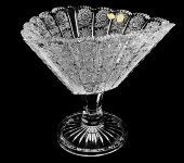 Салатник на ножке 24.5 см, хрусталь, Aurum Crystal s.r.o.
