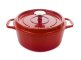 Кастрюля с крышкой чугунная 3.1 л Rubis, рубин, Ibili item