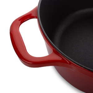 Кастрюля с крышкой чугунная 3.1 л Rubis, рубин, Ibili item
