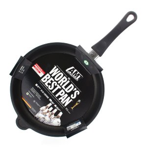 Сковорода алюминиевая с антипригарным покрытием, 28 см, AMT item