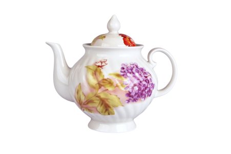Чайный сервиз 15/6 "Голубая роза - Альпийские цветы", Дулёвский фарфор item