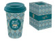 Кружка с крышкой (зелёная ) TRAVEL MUG в подарочной упаковке item
