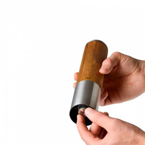 Мельница электрическая для перца и соли, eMill.5, размер: 22 x 5,1 см, дерево акации, нерж.сталь item