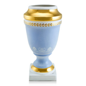 Ваза"ARCADE", бирюзовый, матовый, 33 см, Ahura item