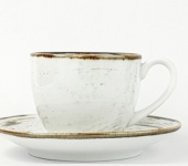 Набор чайных пар 300 мл, 6 шт, "Alumina Nostalgia White", PORCELANA BOGUCICE Набор чайных пар 300 мл, 6 шт, "Alumina Nostalgia White", PORCELANA BOGUCICE