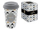 Кружка с крышкой (серая) TRAVEL MUG в подарочной упаковке item