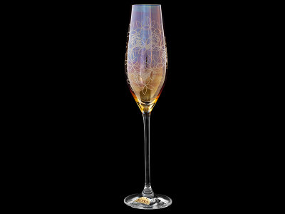 Бокал для шампанского "Celebration - Янтарь", набор 6 шт, Rona item