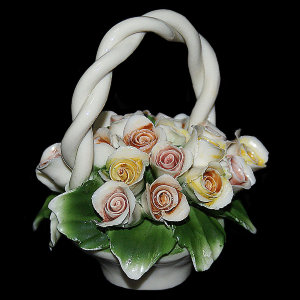 Декоративная корзина, Artigiano Capodimonte item