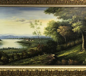Картина "Пейзаж", 120х193 см, Bertozzi Cornici
