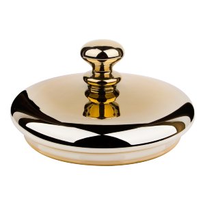 Крышка стеклянная для банки, с золотым декором ROCOCO, IVV, Италия item
