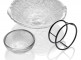Икорница Diamante, 18 см, прозрачный, IVV item