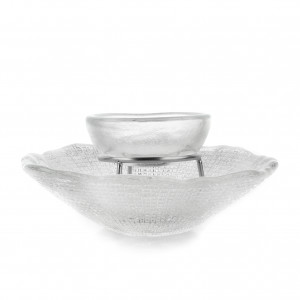 Икорница Diamante, 18 см, прозрачный, IVV item