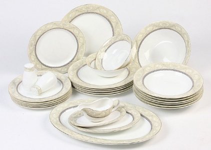 Обеденный сервиз Романтика 27 предметов на 6 персон item