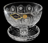 Салатник на ножке 11 см, хрусталь, Aurum Crystal