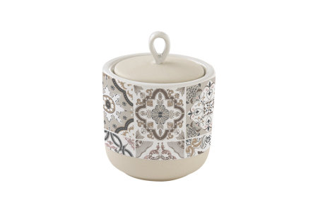 Банка д/ сыпучих продуктов малая (серая) CASADECOR без инд.упаковки item