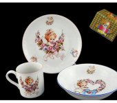 Детский набор 3 предмета "Ангелочек", Leander Детский набор 3 предмета "Ангелочек", Leander