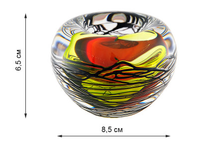 2R4Y Скульптура для интерьера "Подсвечник", Remisglass item