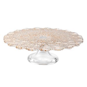 Блюдо для торта на ножке 33 см, золотой, Special, IVV, Италия item