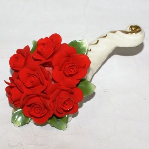 Рог изобилия с розами, Artigiano Capodimonte item