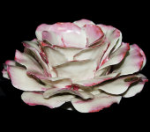 Подсвечник "Роза", Artigiano Capodimonte Подсвечник "Роза", Artigiano Capodimonte