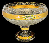Салатник на ножке 30.5 см, хрусталь, Aurum Crystal s.r.o.