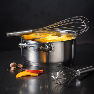 Кастрюля с крышкой , диаметр: 20 см, материал: нержавеющая сталь 18/10 item