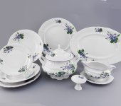 Столовый сервиз 25/6 Соната "Фиалки", 2393, Leander