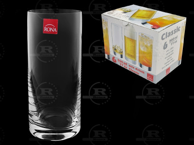 Стакан для воды, набор 6 шт, Rona item