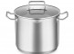 Кастрюля с крышкой , диаметр: 24 см, материал: нержавеющая сталь 18/10 item