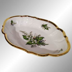 Блюдо, овальное, белое, h 5 cm, d 30 x 20 cm 433/MU item