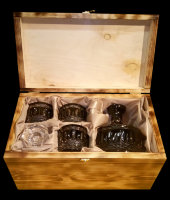 Набор для виски Black, хрусталь, Cristallerie Strauss S.A.