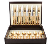 Набор столовых приборов 24/6 "Mithos Gold", Cutipol