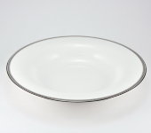 Набор тарелок суповых "Серебряная вышивка" 24 см, 6 шт, Royal Bone China Набор тарелок суповых "Серебряная вышивка" 24 см, 6 шт, Royal Bone China