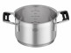 Кастрюля с крышкой , диаметр: 16 см, материал: нержавеющая сталь 18/10 item