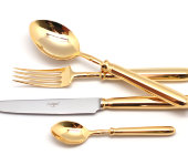 Набор столовых приборов 72/12 "Mithos Gold", Cutipol