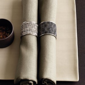 Салфетка подстановочная, жаккардовое плетение, винил, "Midnight", Chilewich item