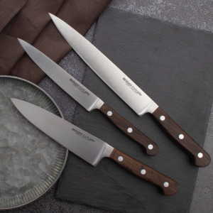 Нож поварской "Шеф" 16 см, Classic Smoked Oak, BERGER CUTLERY item