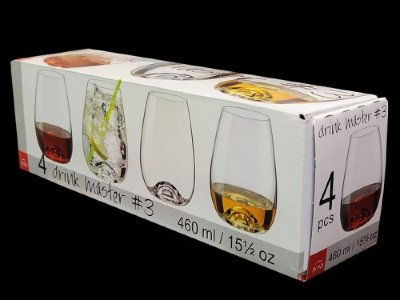 Стакан для воды "Drink master" Перламутр, набор 4 шт, Rona item