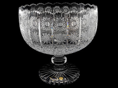 Салатник на ножке 20 см, хрусталь, Aurum Crystal s.r.o. item