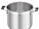 Кастрюля с крышкой , диаметр: 24 см, материал: нержавеющая сталь 18/10 item