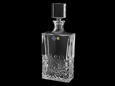 Штоф 1л "Nicolette", Bohemia Jihlava item