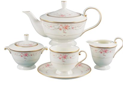 Чайный сервиз "Розанна розовая" 17/6, Narumi item