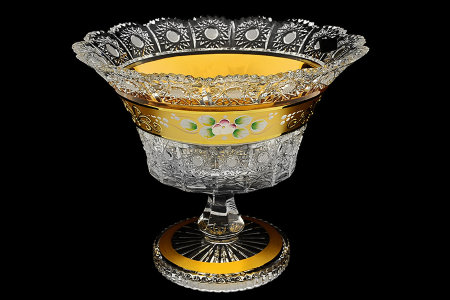 Салатник на ножке 15.5 см, хрусталь, Aurum Crystal s.r.o. item