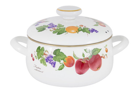 Кастрюля эмалированная Фрукты item