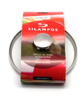 Крышка стеклянная 18см, Silampos