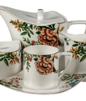 Чайный сервиз "Джардино" 17/6, Royal Bone China
