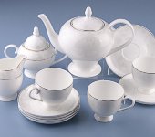 Чайный сервиз "Белый лотос" на 6 персон, Royal Aurel